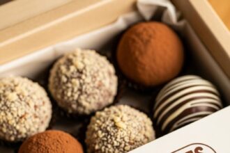 Homemade Truffles With Hershey's