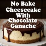 No Bake Cheesecake With Chocolate Ganache