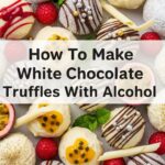 How To Make White Chocolate Truffles With Alcohol