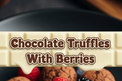 Chocolate Truffles With Berries
