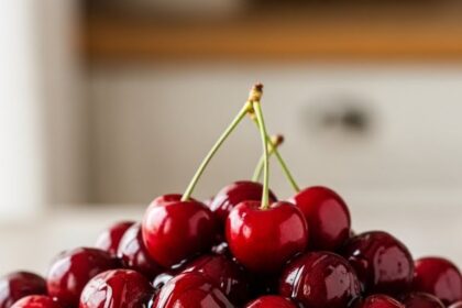 No-Bake Cheesecake With Cherries