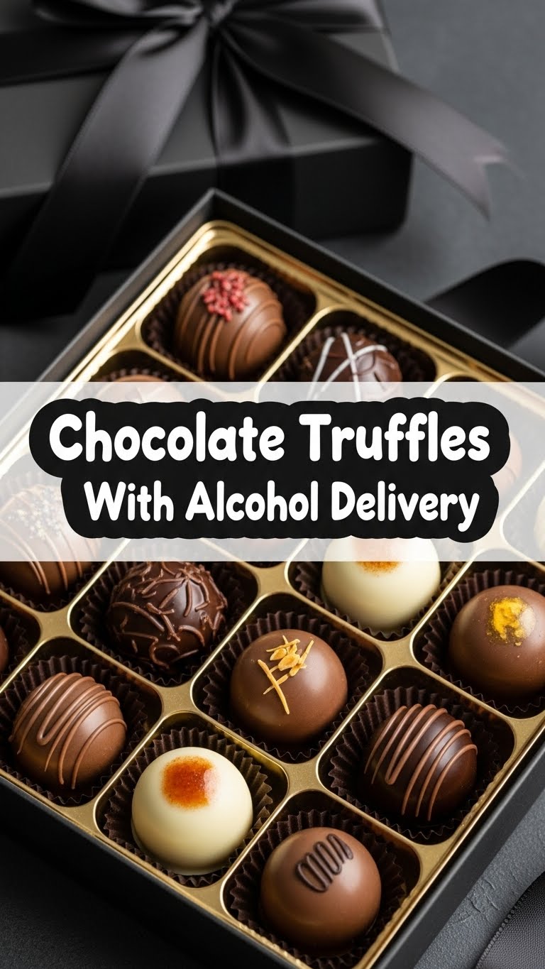 Chocolate Truffles With Alcohol Delivery