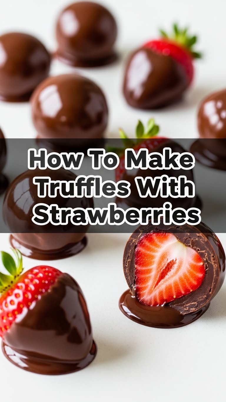How To Make Truffles With Strawberries
