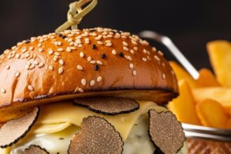 Gourmet Burger With Truffles