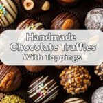 Handmade Chocolate Truffles With Toppings