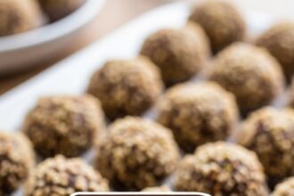 Nutella Truffles With Chopped Nuts