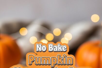 No Bake Pumpkin Cheesecake Bars With Cream Cheese