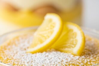 Lemon Tiramisu With Lemon Curd