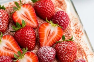 Tiramisu With Strawberries