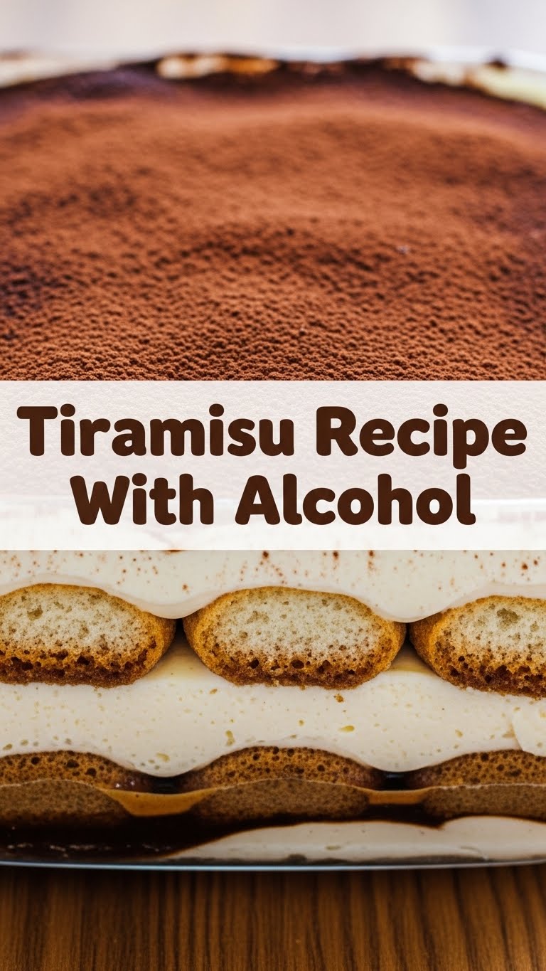 Tiramisu Recipe With Alcohol
