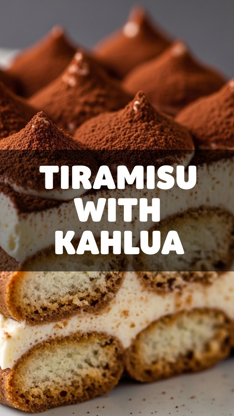 Tiramisu With Kahlua