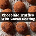 Chocolate Truffles With Cocoa Coating