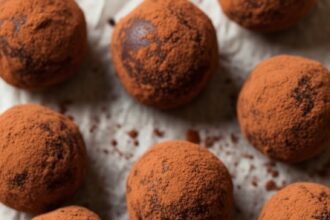 Chocolate Truffles With Cocoa Coating