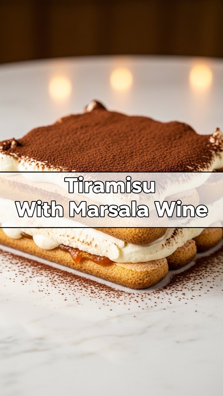 Tiramisu With Marsala Wine