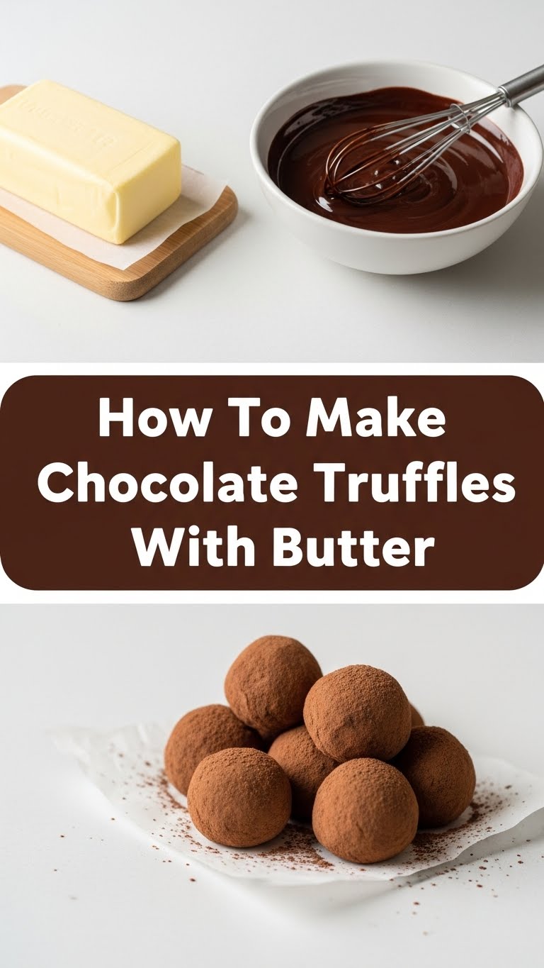 How To Make Chocolate Truffles With Butter