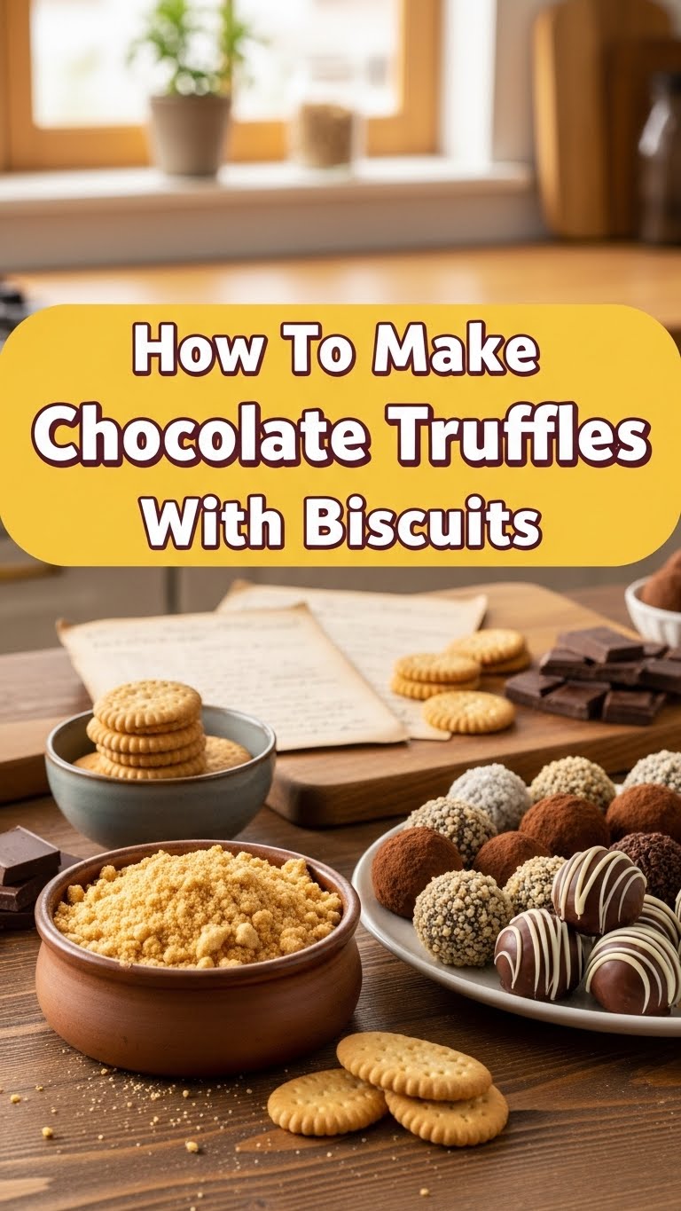 How To Make Chocolate Truffles With Biscuits