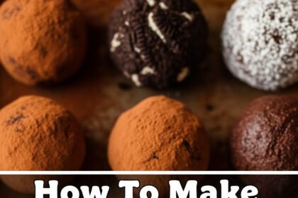 How To Make Chocolate Truffles With Cookies