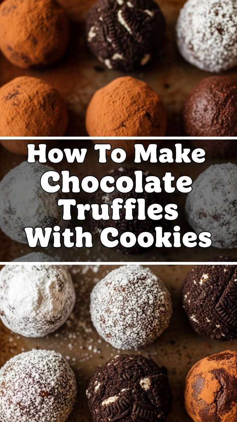 How To Make Chocolate Truffles With Cookies