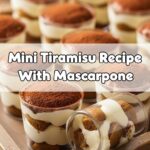 Mini Tiramisu Recipe With Mascarpone