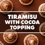 Tiramisu With Cocoa Topping