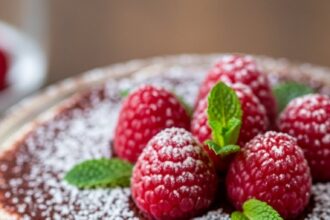 Raspberry Tiramisu With Liqueur