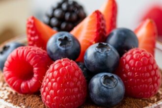 Layered Tiramisu With Berries
