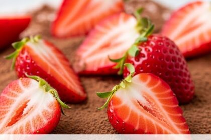 Strawberry Tiramisu With Tea