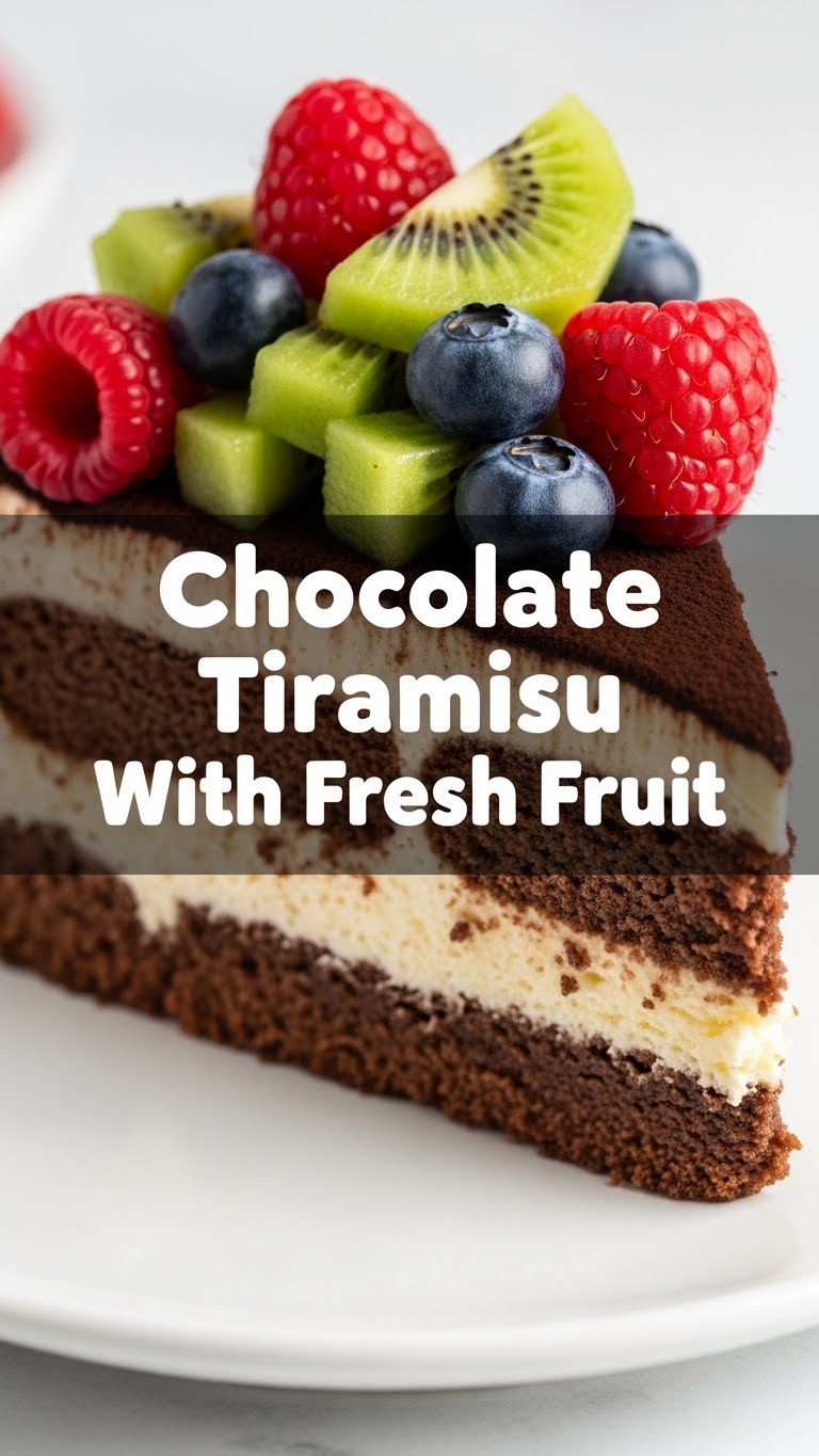 Chocolate Tiramisu With Fresh Fruit