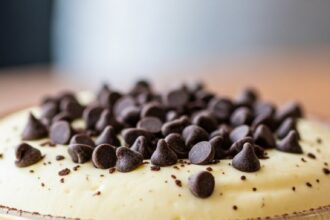 Tiramisu Dessert With Chocolate Chips