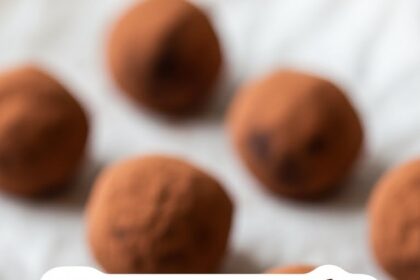 Homemade Truffles With Cocoa