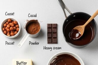 How To Make Chocolate Truffles With Hazelnuts