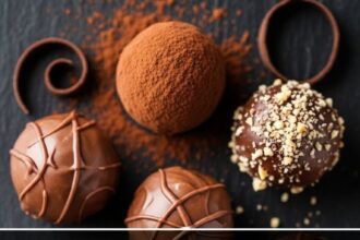 Chocolate Truffles With Real Chocolate