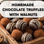 Homemade Chocolate Truffles With Walnuts