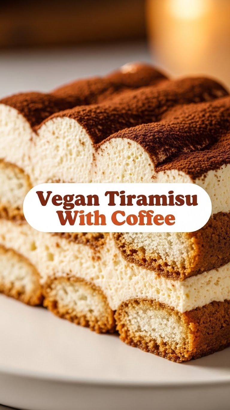 Vegan Tiramisu With Coffee