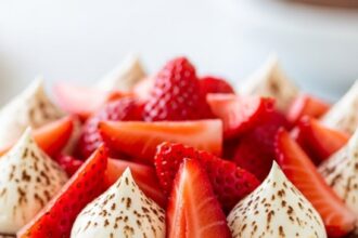 Light Tiramisu With Strawberries