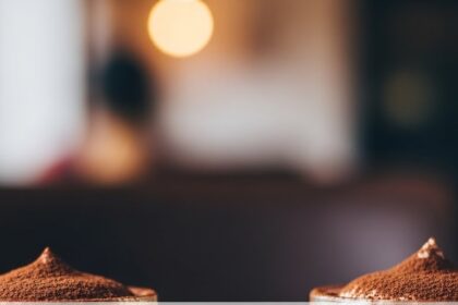 Tiramisu Dessert With Coffee Jars