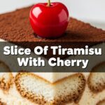 Slice Of Tiramisu With Cherry