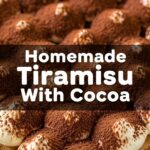 Homemade Tiramisu With Cocoa