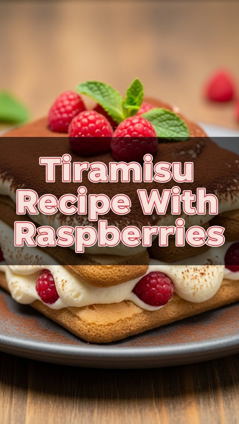 Tiramisu Recipe With Raspberries