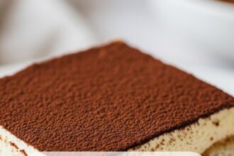 Slice Of Tiramisu With Spoon