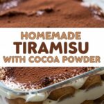 Homemade Tiramisu With Cocoa Powder