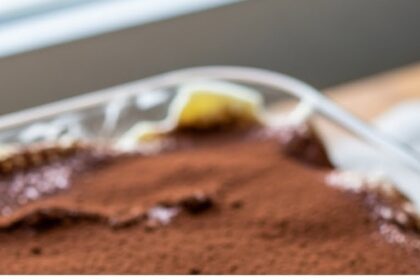 Homemade Tiramisu With Cocoa Powder