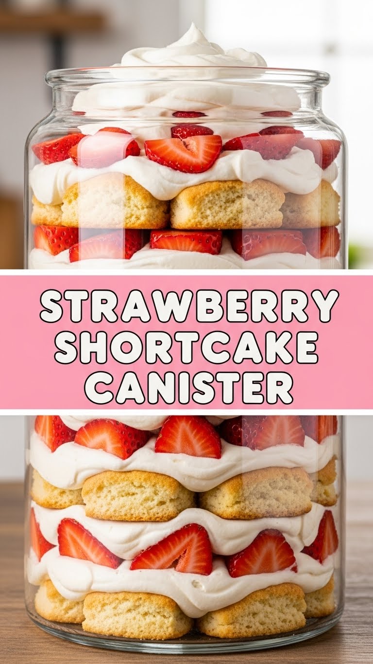 Strawberry Shortcake Canister