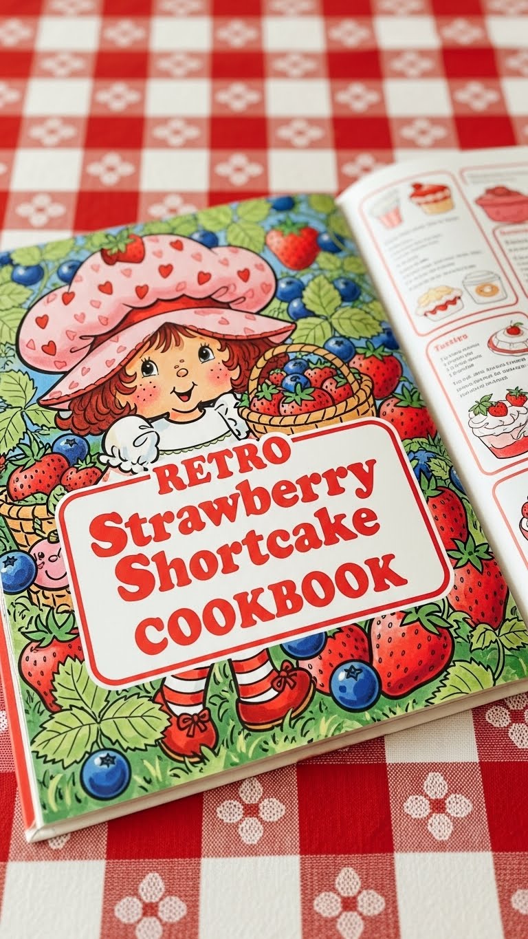 Retro Strawberry Shortcake Cookbook