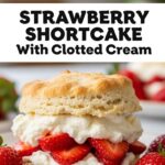Strawberry Shortcake With Clotted Cream