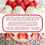 Strawberry Shortcake Kids Birthday Cake