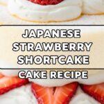 Japanese Strawberry Shortcake Cake Recipe