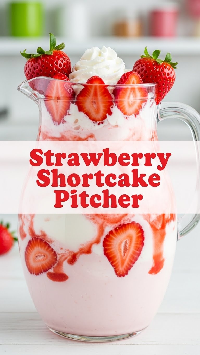 Strawberry Shortcake Pitcher
