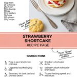 Strawberry Shortcake Recipe Page