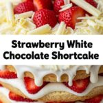 Strawberry White Chocolate Shortcake